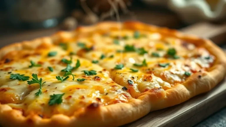 Cheesy Garlic Pizza Bread