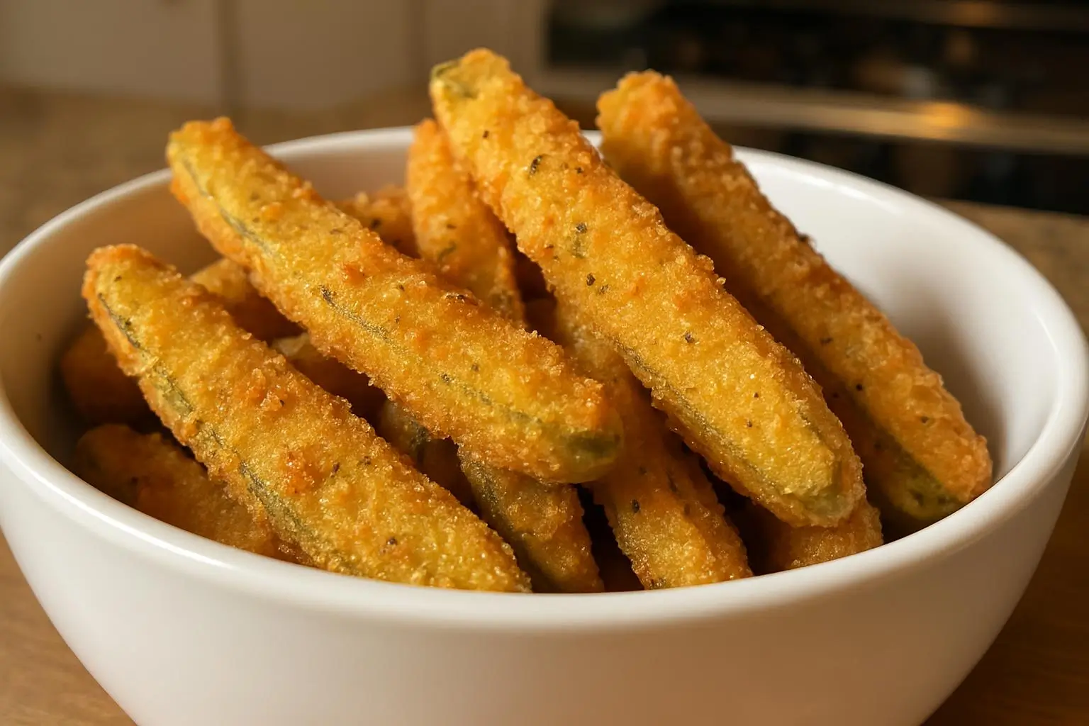 Crispy Dill Pickle Fries Recipe