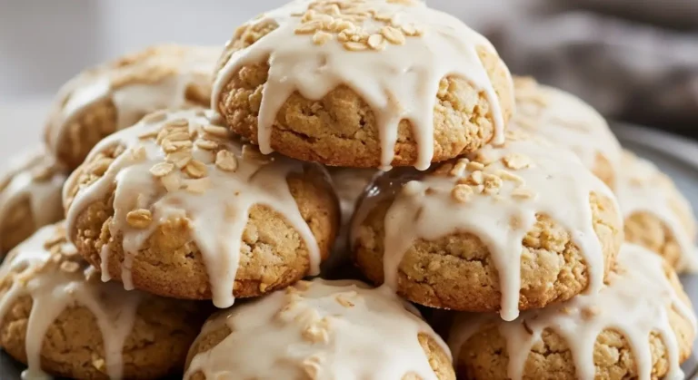 Crumbl Iced Oatmeal Cookies