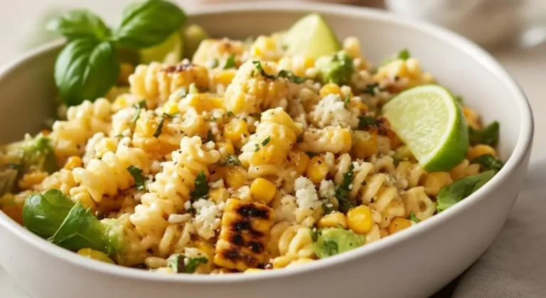 Healthy Street Corn Pasta Salad