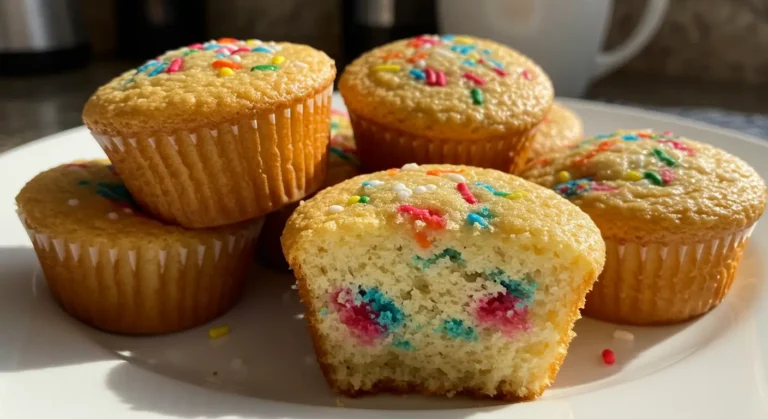 Mini Funfetti Yogurt Muffins