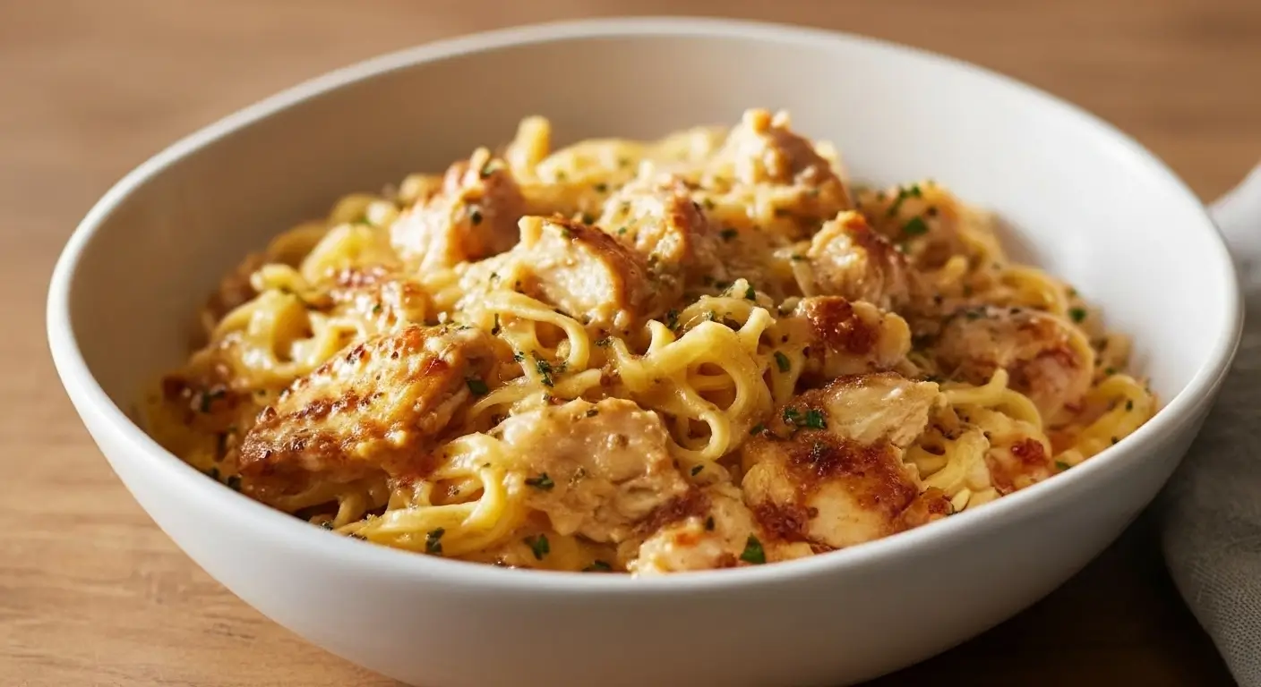Kid-Friendly Buttered Noodles and Chicken