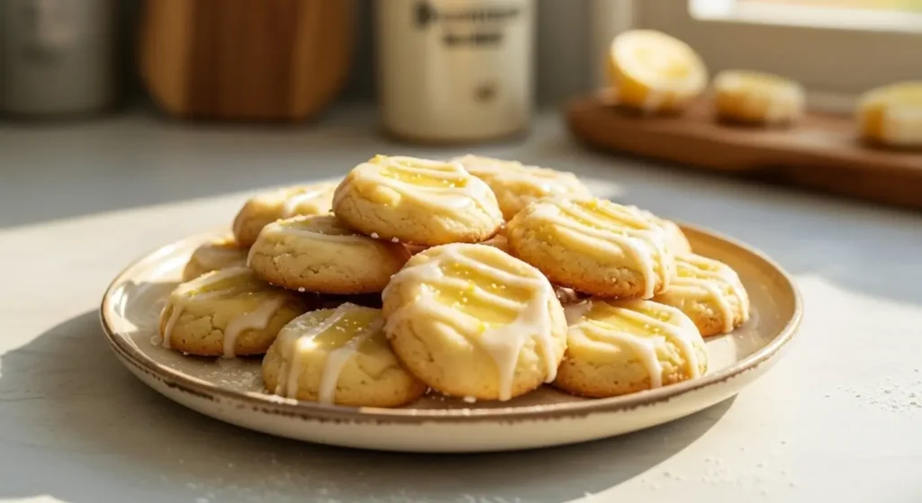 Lemon Gooey Butter Cookies