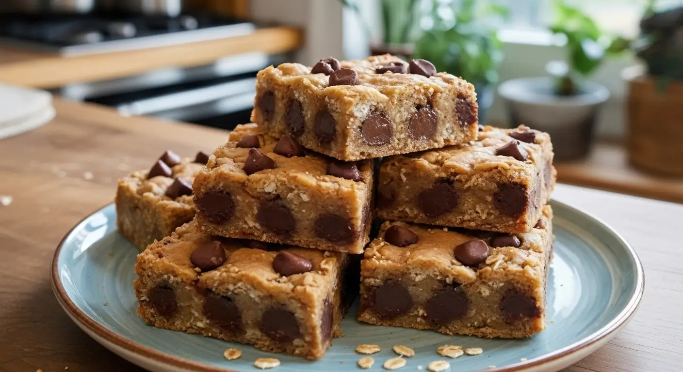 Oatmeal Chocolate Chip Bars