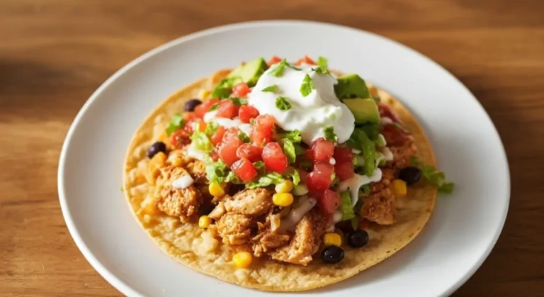 Rotisserie Chicken Tostadas