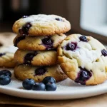 The Best Lemon Blueberry Cookies