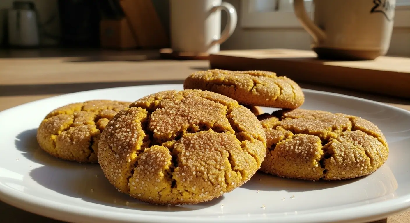 The Perfect Pumpkin Snickerdoodles