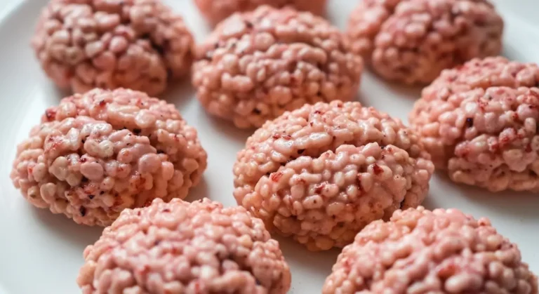 Marshmallow Rice Krispies Halloween Brains