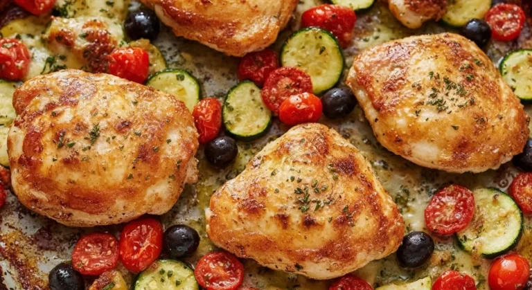 Mediterranean Chicken & Zucchini